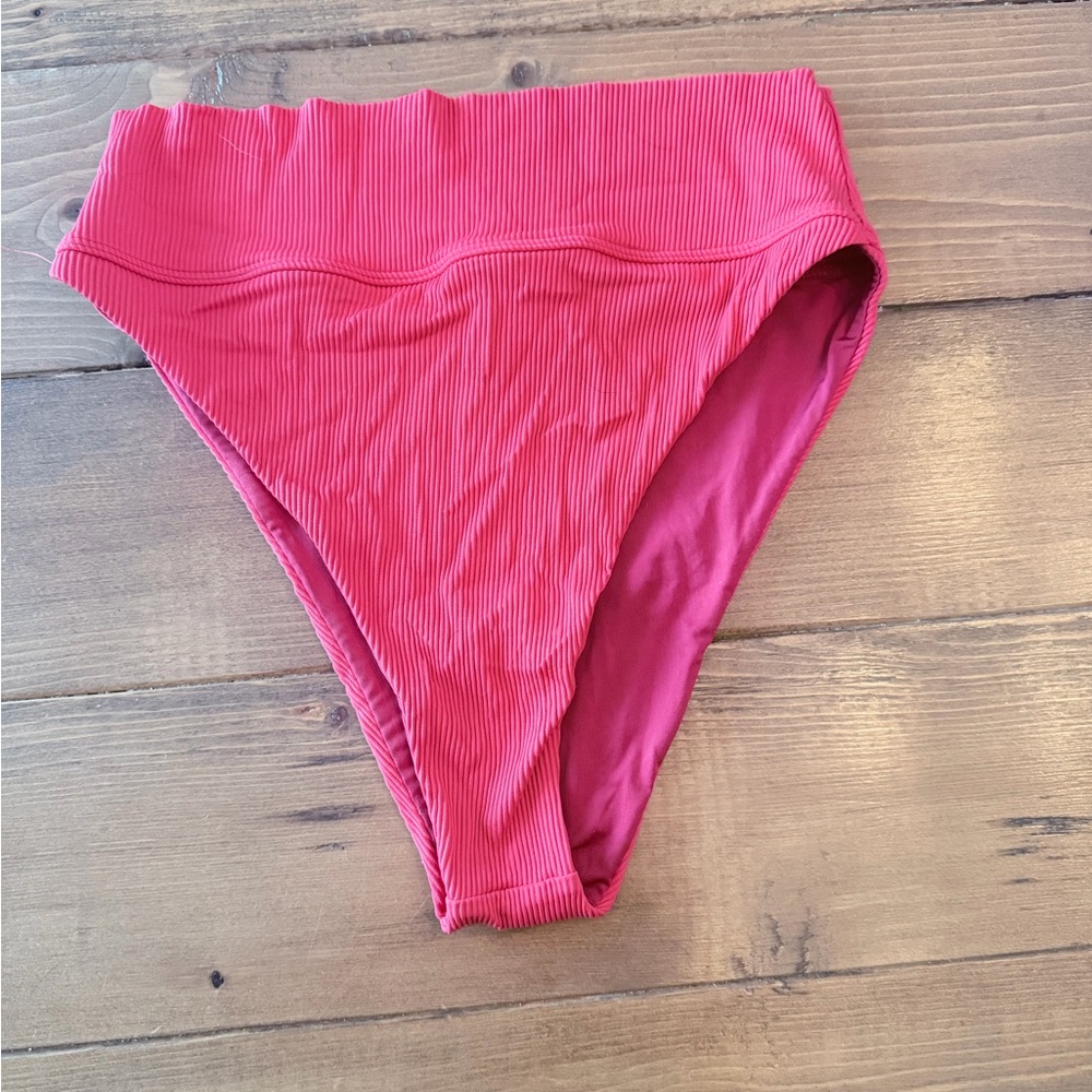 Beach Riot Highway Ribbed Bikini Bottom - Picture 2 of 7